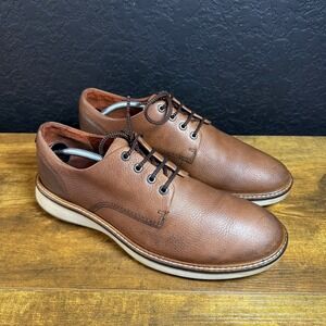 ECCO Mens Brown Leather Lace Up Oxford Dress Shoes Size 11 45 EU